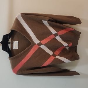 Lady Hogan vintage v-neck sweater small